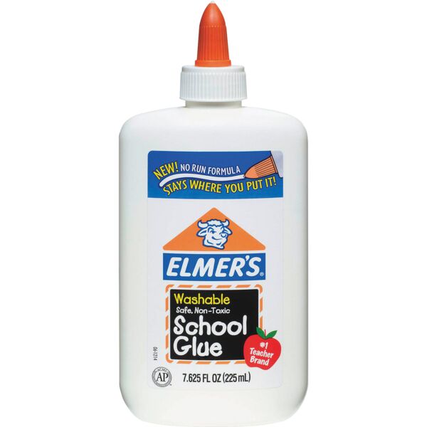 Elmer's  School Glue, Washable/Nontoxic, 7.625oz., Dries Clear Thumbnail