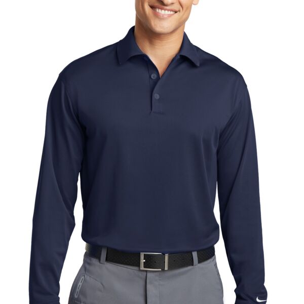 NIKE Long Sleeve Dri FIT Stretch Tech Polo Thumbnail