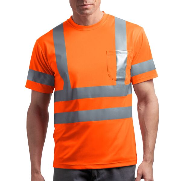 Class 3 Short Sleeve Snag Resistant Reflective T Shirt Thumbnail