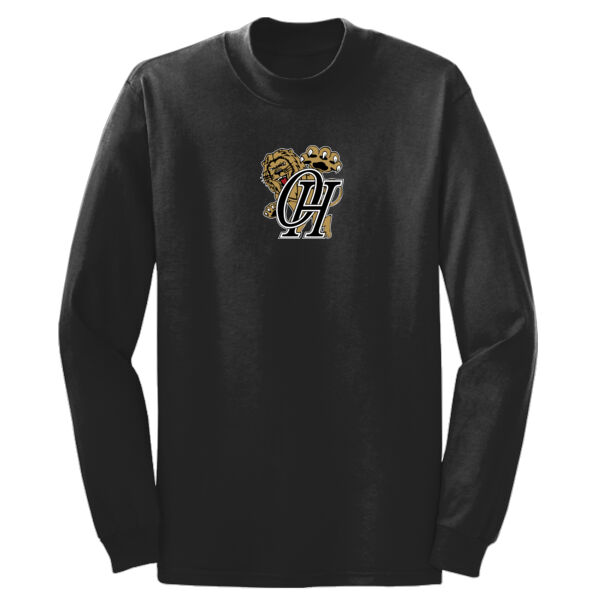 OHS - Adult Long Sleeve 5.4 oz. 100% Cotton T Shirt Thumbnail