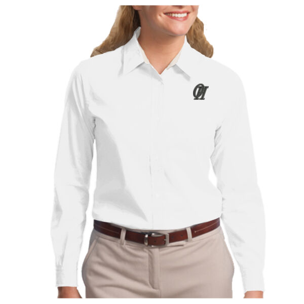 OHHS - Ladies Long Sleeve Easy Care Shirt Thumbnail