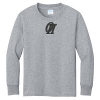 Youth Long Sleeve 5.4 oz 100% Cotton T Shirt Thumbnail